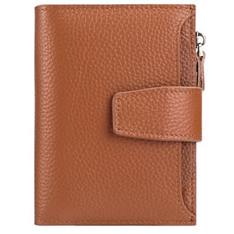 PU Leather Bifold Wallet for Women, RFID Blocking with 12 Card Slots Coin Pouch,for Daily Travel