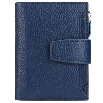 PU Leather Bifold Wallet for Women, RFID Blocking with 12 Card Slots Coin Pouch,for Daily Travel