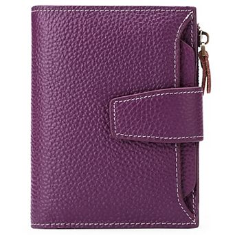 PU Leather Bifold Wallet for Women, RFID Blocking with 12 Card Slots Coin Pouch,for Daily Travel