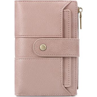 Small Wallets for Women,PU Leather Bifold RFID Blocking,Compact with ID Window,for Shopping Travel