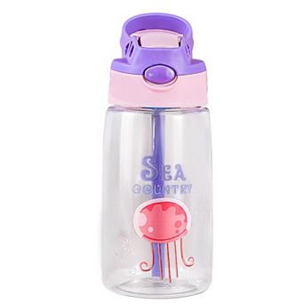 16.2oz Kids Leak-Proof Water Bottle with Straw