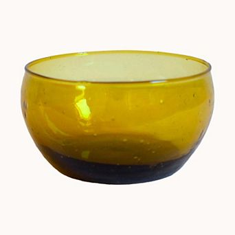 Decorative Bowl Handblown Glass
