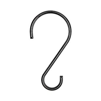Utopia Alley Rust-Proof Zinc Shower Curtain Hooks with Clasp Closure for Bathroom - Set of 12