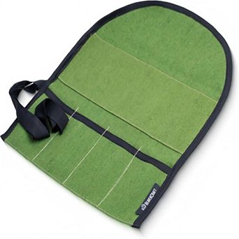 Rolling Tool Organizer Bag - 4 Pockets & Slots for Wrenches, Knives & Chisels