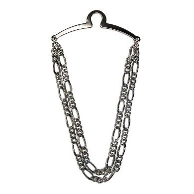 Competition Inc. Men's Double Figaro Style Link Tie Chain