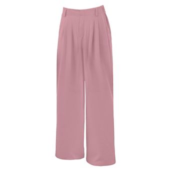 Women’s Waffle Lounge Pants, Soft Stretch Casual Pants, Relaxed Fit - WOVA COUTURE