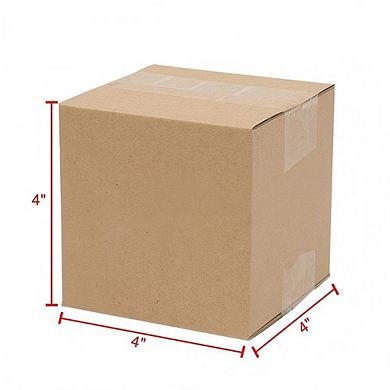 100-Pack Corrugated Cardboard Boxes