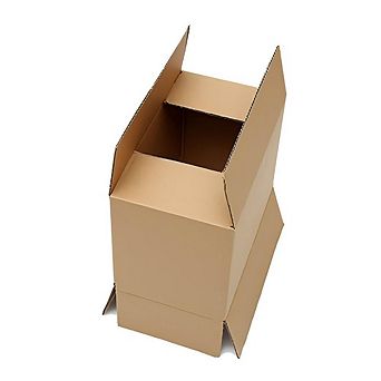 100 Corrugated Paper Boxes 6x4x4"(15.2*10*10cm)