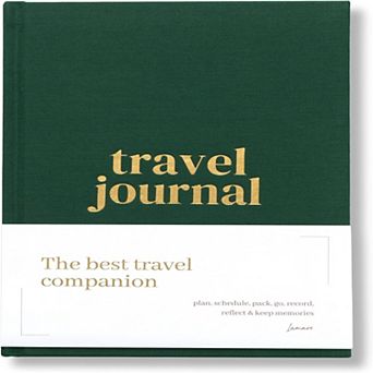 Travel Scrapbook, Adventure Journal, & Trip Planner with Pockets