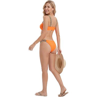 Women's Braided Detail Bikini Set