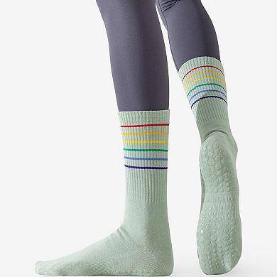 Women's Anti-Slip Yoga Socks for Pilates and Exercise 3 Pack