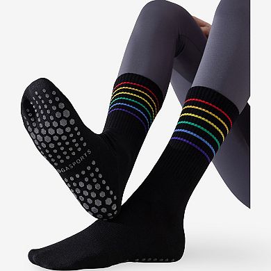 Women's Anti-Slip Yoga Socks for Pilates and Exercise 3 Pack
