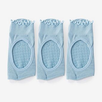 Candy Color Open-Back Yoga Socks for Women, Non-Slip Pilates & Indoor Exercise 3 Pack