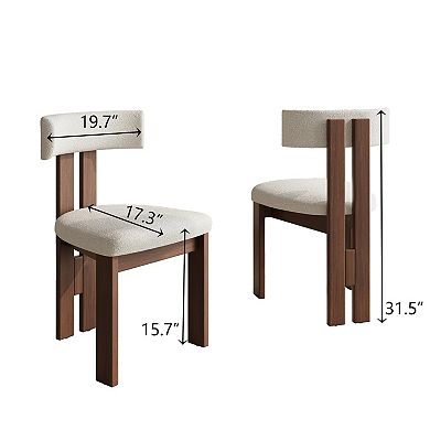 Modern Dining Chairs Not Assembled Need, Set Of 2