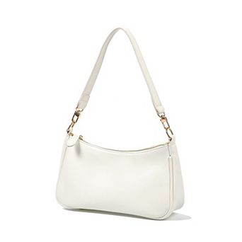 Womens Multiway Handbag with Two Detachable Straps and Zipper