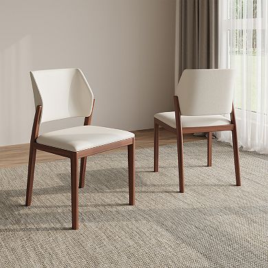 Fully Assembled Modern Dining Chair Set of 2