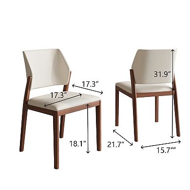 Fully Assembled Modern Dining Chair Set of 2