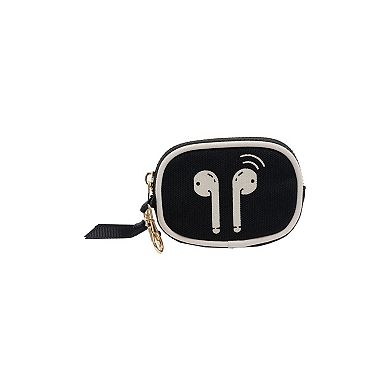 La L'Amour 16oz Cotton Canvas 3 Piece Toiletry Packing Set With Earbuds Case