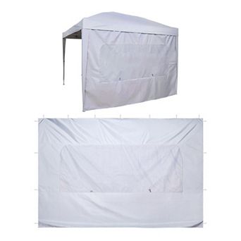 10 x 10 feet Pop Up Canopy Sidewalls Waterproof Tent Side Panels for Outdoor Events