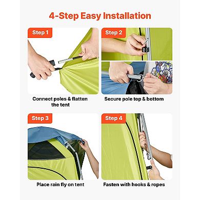 Camping Shower Tent Portable Privacy Shelter Changing Room for Beach