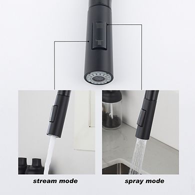 Loheer Smart Touch Kitchen Faucet with Pull Down Sprayer
