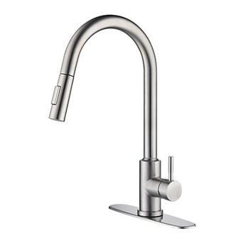 Loheer Smart Touch Kitchen Faucet with Pull Down Sprayer