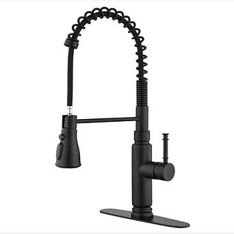 Loheer Smart Touch Kitchen Faucet with Pull Down Sprayer Single Handle Sensor Tap