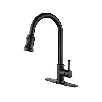 Loheer Smart Touch Kitchen Faucet with Pull Down Sprayer High Arc Single Handle
