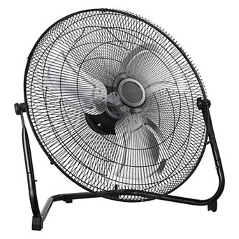 20 Inch High Velocity Floor Fan 2 Pack Heavy Duty Industrial Fan for Garage & Gym