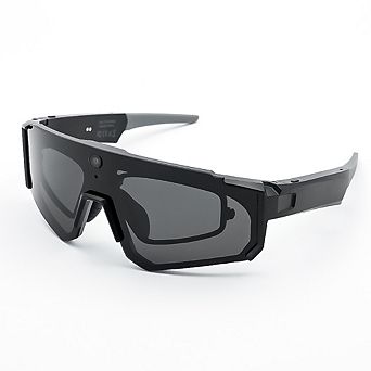 Smart Cycling Glasses with 8MP, 1200P Camera, Audio Video Recording,Polarized Lenses, Translation