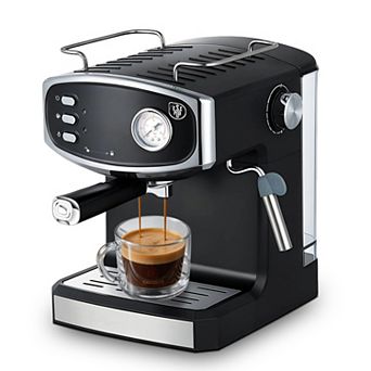 20 Bar Espresso Machine, Compact Maker with Milk Frother, for Home