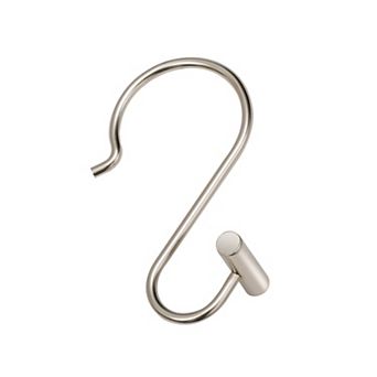 Utopia Alley Rust-Resistant Metal Shower Curtain Hooks with T-bar end for Bathroom - Set of 12