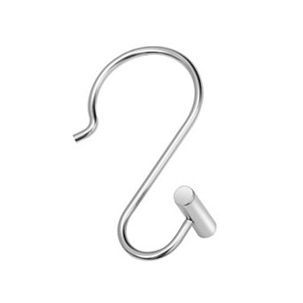 Utopia Alley Rust-Resistant Metal Shower Curtain Hooks with T-bar end for Bathroom - Set of 12