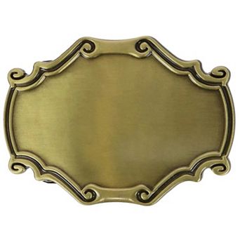 CTM Blank Vintage Frame Style Belt Buckle