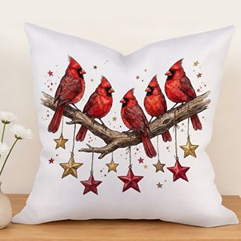 Decorative Throw Pillow Cover, 18" pillow cover singular, Waterproof Cotton Linen