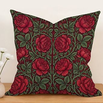 Decorative Throw Pillow Cover, 18" pillow cover singular, Waterproof Cotton Linen