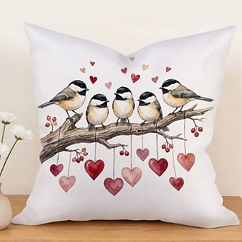 Decorative Throw Pillow Cover, 18" pillow cover singular, Waterproof Cotton Linen