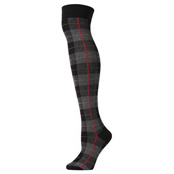 Famous Tartan Plaid Over The Knee Warm Socks