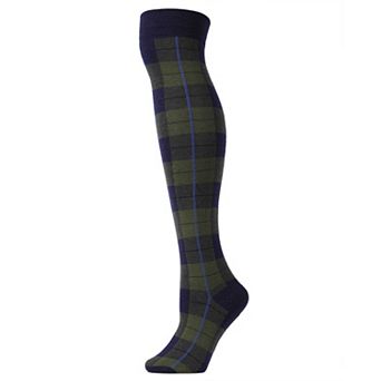Famous Tartan Plaid Over The Knee Warm Socks