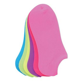 Multi Brights Micro Low Cut Sports Socks 6-Pack