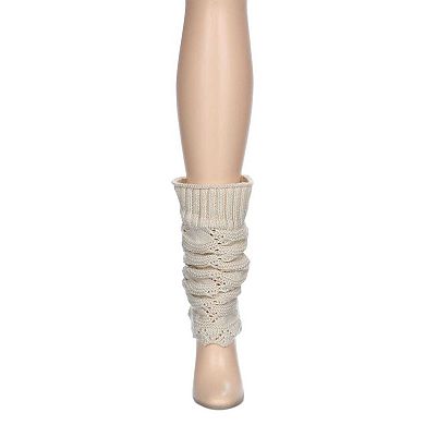 Women's Cozy Crochet Knit Boot Topper