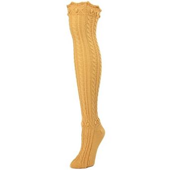 Bonbon Knit Over the Knee Sock
