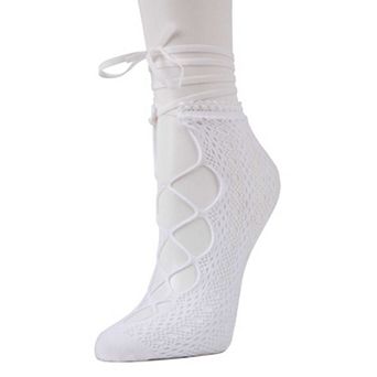 Women's Nets And Lace Low-Cut Socks