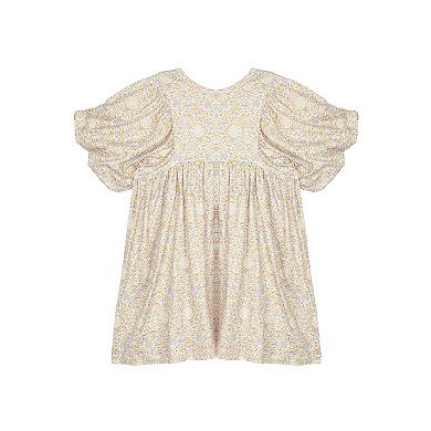 Marigold Puff Sleeve Dress