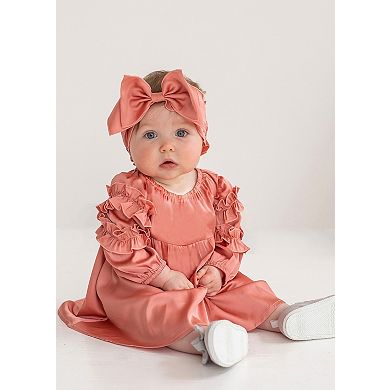 Symphony Ruffled Sleeve Dress