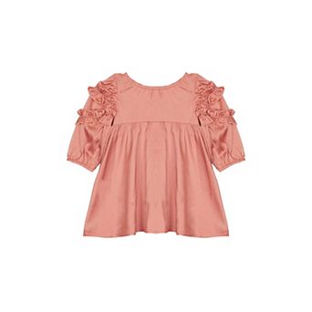 Symphony Ruffled Sleeve Dress