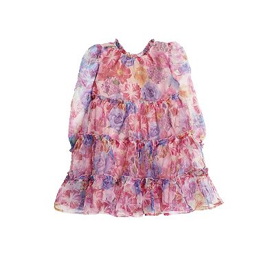Garden Daydream Floral Tiered Dress