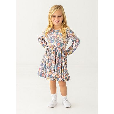 Flower Mae Long Sleeve Floral Dress