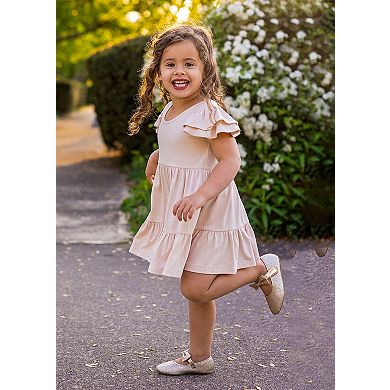Tulip Fields Cap Sleeve Dress