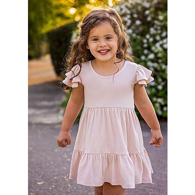 Tulip Fields Cap Sleeve Dress